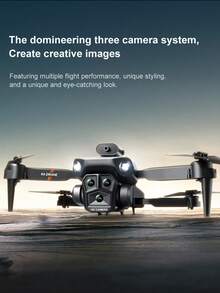 O Drone K6 com Câmera possui Câmeras Duplas de Alta Definição, Hover com Fluxo Óptico e Desvio Inteligente de Obstáculos. É um Quadricóptero Multirrotor. Câmera, Drone Brinquedo Controlado por Controle Remoto. Prazeres de Viagem Interno/Externo incluem: Bolsas de Armazenamento Profissionais e Lâminas de Hélice Sobressalentes, Múltiplas Configurações de Bateria, Proporcionando Presentes de Aniversário Perfeitos para Homens/Mulheres, Presentes de Natal/Halloween/Ano Novo