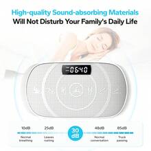 MERACH Vibration Plate Exercise Machine, Whole Body Workout Fitness Platform With Motor Speed Control, Adjustable Settings For Home Training And Shaping - Xem 6
