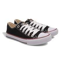 Women's Retro Sneakers – Comfort, Style And Grip With Rubber Sole - Black - View 5