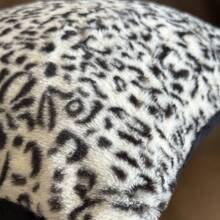 1pc New Leopard Print Pillowcase Without Pillow Insert, Luxury Style Pillowcase Suitable For Bedroom, Sofa, Living Room, Great Gift - Black and White Leopard Print - View 5