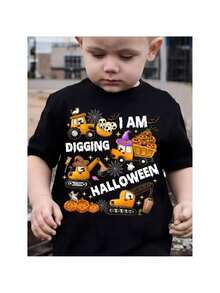Young Boys T-Shirts - Black - View 1