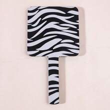 1 pieza Espejo de maquillaje con diseño floral lindo, espejo de mano portátil para maquillaje, regalo de cumpleaños ideal para familiares y amigas, adecuado para parientes, amigos, colegas, novias, padres, maquillaje, económico, decoración de habitación, tocador, viaje, dormitorio, accesorios de maquillaje, espejo, espejo de maquillaje, mini espejo, espejo pequeño, espejo de mano