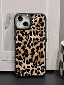 Fall Phone Case Cheetah Print Apple Tortoise Shell Phone Case 1pc Leopard Print Metal Decorative Ls Protection Phone Case Compatible With 11 12 13 14 15 16 Pro Max Waterproof Shockproof Anti-Fall Scratch Resistant.Holiday Phone Accessories.Fundas Fall Phone Cases S25 Ultra Family Y2k Phone Case Anime Mobile Phone Case 16 Case Gifts For Men Phone Cases 14 Cheap - Nhiều màu 4 - Xem 6