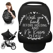 Autositzüberzüge für Babys, Autositzüberdachung, Stillschal für Mütter, Mehrzweck-Überdachung für Babytragetasche/Kinderwagen/Einkaufswagen, Babyparty-Geschenke für Jungen und Mädchen
