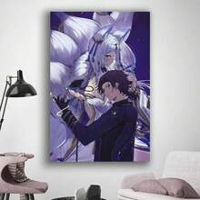 Framed  Anime The Eminence In Shadow Poster Wall Art Picture Painting Poster Canvas Print Posters Artworks Bedroom Living Room Decor - Đóng khung - Xem 4