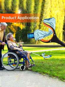 Aluminum Alloy Trash Picker Grabber Tool With 360° Rotating Claw - Heavy Duty Telescopic Reacher, Suitable For Elderly, Household And Cleaning - Multicolor - View 6