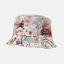 Jordan Unisex U J APEX BUCKET PLYGRND Hat, Bucket Hat IF1538-133 - Beige - View 2