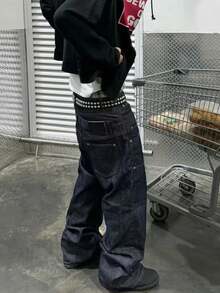 Men Jeans - Xanh cổ điển - Xem 5