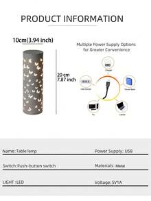 1 Stück USB betriebene Schmetterling Projektionslampe, moderner vintage Ästhetik, hochwertige minimalistische Dekorationslampe, geeignet für Schlafzimmer, Nachttisch, Schreibtisch