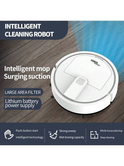 Fully Automatic Sweeping Robot, Stofzuiger Cleaner, Ho hold Mini Vloer view 5