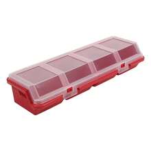 1-Cell Screw Storage Box With Lids - Plastic Organizer For Electronic Hardware, Multi-Purpose Tool And Fastener Container - Multicolor - View 11