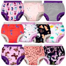 10-Pack Baby Girls' Potty Training Pants, Absorbent Training Underwear For Toddlers, Soft & Comfortable, 12 Months - 10 Years - 紫色 - 查看 17