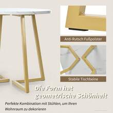 Dining Tables - Gold - View 6