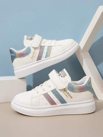 Comfortable Low Vamp Sneakers For Girls, Slip-Resistant Skate Shoes Suitable For All Seasons
