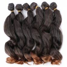 Belle Show Bundles Hair Loose Bundles Hair 18 Inch Loose Wave Hair 6 Bundles Loose Wave Bundles Hair For Women Loose Wave Bundles Hair Extensions Loose Wave Hair Bundles
