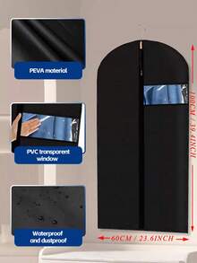 Men's Plus-Size Suit Set, Slim Fit Formal Suit With Vest & Pants, Includes Garment Bag, Ideal For Business, Wedding, Prom - Màu be - Xem 6