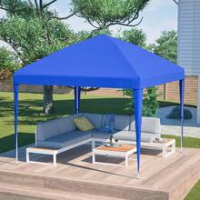 Pavilion 3x3m Pop-Up, Height-Adjustable Folding Pavilion Garden Pavilion With 4 Sandbags & Carrying Bag
