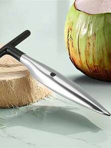 1pc Coconut Opener Tool, Coconut Meat Shredder, Coconut Shell Opener, Coconut Cracking Tool - Multicolor - View 6