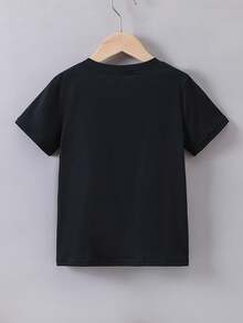 Young Boys T-Shirts - 黑色 - 查看 2