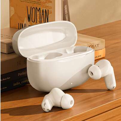 TWS 耳机、无线蓝牙耳机、运动耳机、Airbuds、触摸控制、充电盒、清晰的音乐和通话音质，非常适合旅行、户外锻炼、休闲聆听