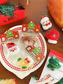 Christmas Brooch, Versatile Bag Accessory, High-Quality Decorative Figurine Gift