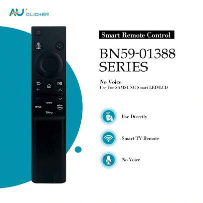 AU CLICKER 1 个 BN59-01388 电视遥控器，兼容大多数智能电视型号