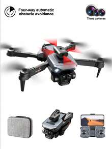 O Drone K6 com Câmera possui Câmeras Duplas de Alta Definição, Hover com Fluxo Óptico e Desvio Inteligente de Obstáculos. É um Quadricóptero Multirrotor. Câmera, Drone Brinquedo Controlado por Controle Remoto. Prazeres de Viagem Interno/Externo incluem: Bolsas de Armazenamento Profissionais e Lâminas de Hélice Sobressalentes, Múltiplas Configurações de Bateria, Proporcionando Presentes de Aniversário Perfeitos para Homens/Mulheres, Presentes de Natal/Halloween/Ano Novo