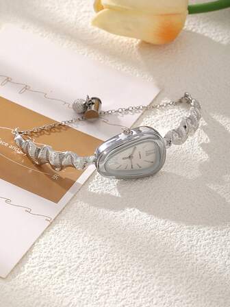 全新多色高端奢华品牌蛇形表盘女士手链表女士手表石英表女士礼物