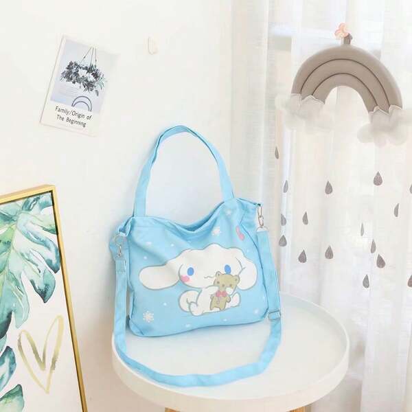 Sanrio Sanrio Hello Kitty Outdoor Reise Aufbewahrungstasche, Große Kapazität Aufbewahrungstasche für Toilettenartikel und Kleidung, Pendlertasche, Mädchen Herz süße Cartoon Aufbewahrungstasche, Weihnachtsgeschenk