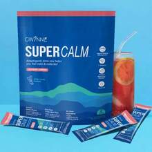 Gwynne Supercalm bebida en polvo nutricional 20 unidades suplemento relajante nutrición bienestar saludable fácil disolver vitaminas minerales descanso sueño manejable paquete práctico - Otros - Ver 4