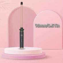 K·SKIN 1pc Plug-In Curling Iron, Clampless Wool Curler, 9mm/13mm Wool Curl Options, Clampless Electric Curling Iron, Multi-Temperature Adjustable, Fine Barrel Small Curl Styler - EU C Type Plug(220-240V) - View 12