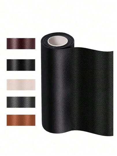 皮革修补片、皮革修补套装、自粘皮革修补胶带，适用于沙发、汽车座椅、电脑椅、家具、手袋、驾驶座、汽车船座椅、沙发椅、鞋、手袋、夹克、急救补丁修复撕裂套装、乙烯基椅子（20*30CM*2、50*137CM*1、35*137CM*120*137*1、60*25*1）