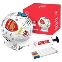 Arsenal FC Colour In Mini Football Set (Multicoloured) - 100% Mixed - (TA13616) - Multicolor - View 1