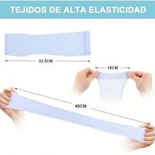 Conjunto De 4 Pares De Mangas Para Brazos Y Bandanas Deportivas Para Hombre Y Mujer - ProteccióN UV, Ideal Para Actividades Al Aire Libre Como Ciclismo, Senderismo Y Escalada - Color - Ver 10