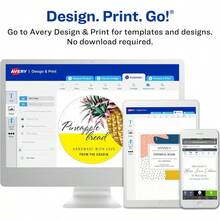 5201 Etiqueta para Folder Lser/Inkjet, 252 Etiquetas, color Rojo - Una talla - Ver 7