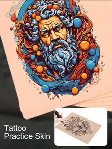 1 pezzo/5 pezzi di pelle di silicone per pratica di tatuaggi - spessore 1mm, pelle di pratica realistica a doppia faccia per tatuaggi, microtatuaggi, sopracciglia e labbra - strumenti e accessori morbidi, pelle di silicone bianca per pratica di tatuaggi, dimensioni ridotte, ideale per principianti