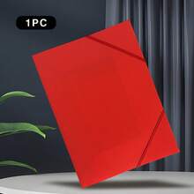 1/5 piezas Carpeta de archivo A4 con cuerda elástica mate, bolsa de almacenamiento de documentos semitransparente, adecuada para uso en oficina, escuela o estudio - Multicolor - Ver 16