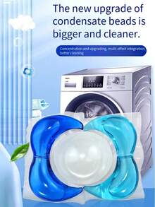 قرص منظف غسيل 3 في 1 بسعة كبيرة، ذو رائحة عطرية، للتنظيف وإزالة البقع وحماية الألوان، متوافق مع الغسالات ذات الحمولة العالية، ذو رائحة طويلة الأمد - متعدد الألوان - مشاهدة 5