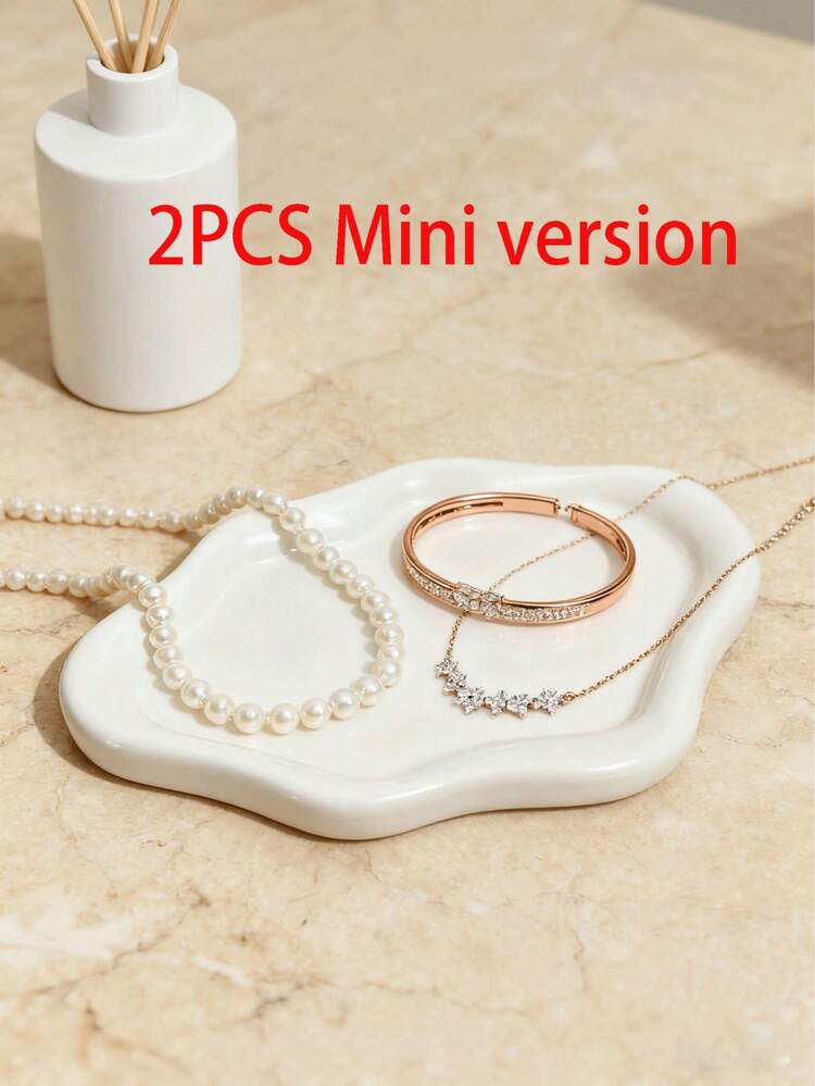 Plateau en résine en forme de nuage, plateau de rangement de bijoux de style nordique, plateau décoratif pour collection de bijoux, plateau d'affichage de bijoux, cadeau pour femme, décoration maison, décoration chambre