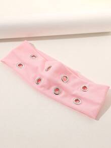 1个/3个新款朋克金属镂空圆环发箍，时尚嘻哈配饰，适合日常、音乐节、街头时尚等场合。 - 彩色 - 查看 10