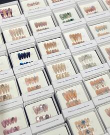 24-Piece Nail Set, All Kinds Of Press-On Nails, Nail Art Supplies - Random Delivery 1 Piece, Halloween Nails,Christmas Nails,Press On Nails (Random Delivery),24 Pcs Pure Handmade Nail Art, Press-On Fake Nails, Almond Shaped Nails, Spring Nails, Summer Nails, Pink Nails, Polka Dot Nails, Full Coverage Nails, Cute Nails, Seasonal Nail Care, Home DIY Nails, Party Nails, Office Nails, Nail Art Supplies, Removable - Nhiều màu - Xem 6