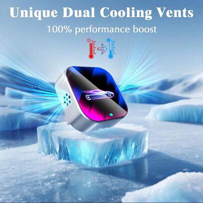 Wireless CarPlay Adapter For IPhone, 2025 Upgraded Version, Converts Wired CarPlay Adapter To Wireless, Mini USB Design, Compatible With Apple CarPlay Adapter, USB-A/Type-C Interface, No Delay, Plug And Play, Stable Control