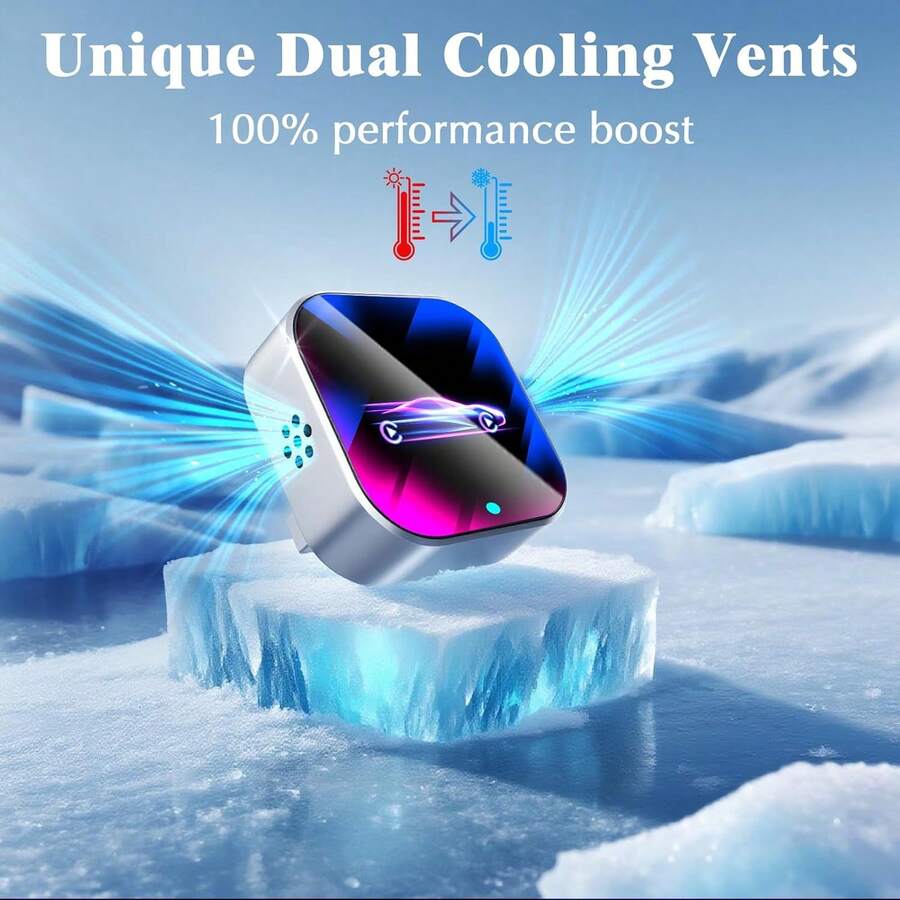 Wireless CarPlay Adapter For IPhone, 2025 Upgraded Version, Converts Wired CarPlay Adapter To Wireless, Mini USB Design, Compatible With Apple CarPlay Adapter, USB-A/Type-C Interface, No Delay, Plug And Play, Stable Control