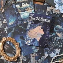 50 piezas/Libro Libro de patrones de personajes vintage, Serie Pasillo del Tiempo, Accesorios de cuaderno, Papel artesanal DIY para decoración de scrapbooking