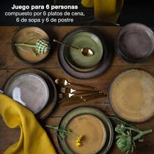 Juegos de comedor - Amarillo-verde-rosa - Ver 10