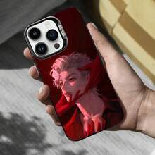 Custodia per telefono compatibile con 3, adatta per modelli 16, 15, 14, 13, 12, 11, Mini, Pro, MAX, in finitura nera opaca e antiurto, compatibile con i modelli 17, 17 Pro e 17 Pro Max