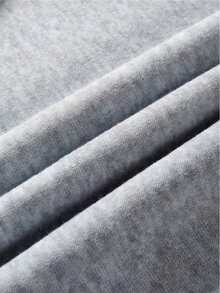 Sudadera Con Cuello Redondo Y Manga Larga Con Estampado De Little Cherry Pequeñas Cerezas, Sudadera Unisex Estampada Para Hombre Y Mujer Ideal Para Uso Diario, Para Todo El Año. - Gris - Ver 4