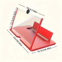 Foldable Phone Screen Magnifier Stand - Easily Turn Your Phone Into A Tablet, Hands-Free, Eye-Protecting Design, Portable - Multicolor - View 7