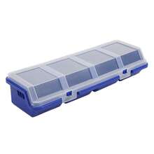 1-Cell Screw Storage Box With Lids - Plastic Organizer For Electronic Hardware, Multi-Purpose Tool And Fastener Container - Multicolor - View 13
