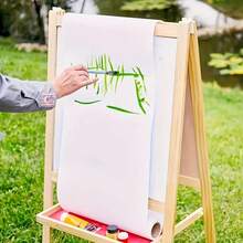 1 Roll 50cm Wide Premium White Kraft Paper - Suitable For Drawing Boards, Bulletin Boards And Gift Wrapping, Smooth Surface, Durable, Versatile, Essential For Crafting | Smooth White Paper | Durable Kraft Paper, Kraft Paper Roll, Craft Paper, Christmas Wrapping Paper, Scrapbooking Supplies - White - View 8